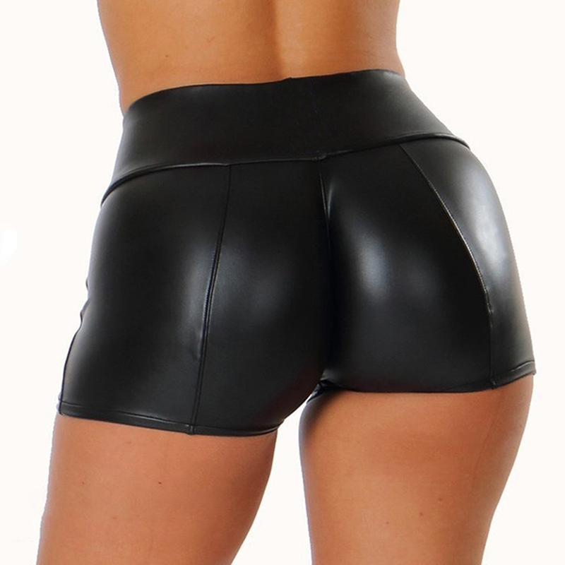 Leather Shorts Women High Wais - Women Shoes Joggers avaliação e preço