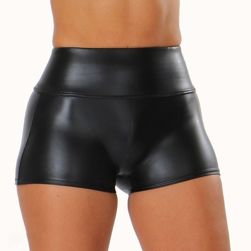 Leather Shorts Women High Wais - Women Shoes Joggers avaliação e preço