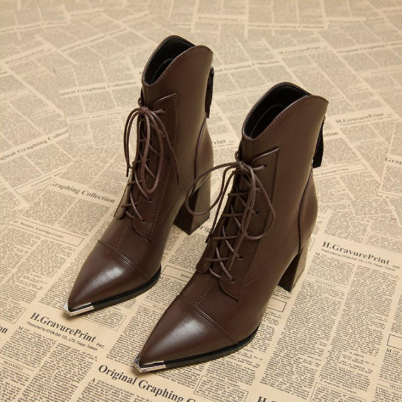 Women's Ankle Boots Fashion Po - Women'S Shoes Chelsea avaliação e preço