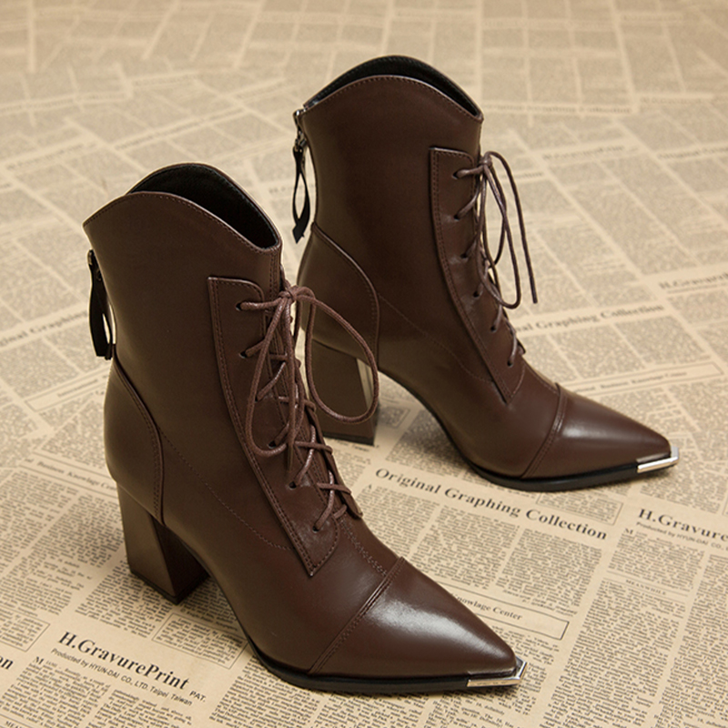 Women's Ankle Boots Fashion Po - Women'S Shoes Chelsea avaliação e preço