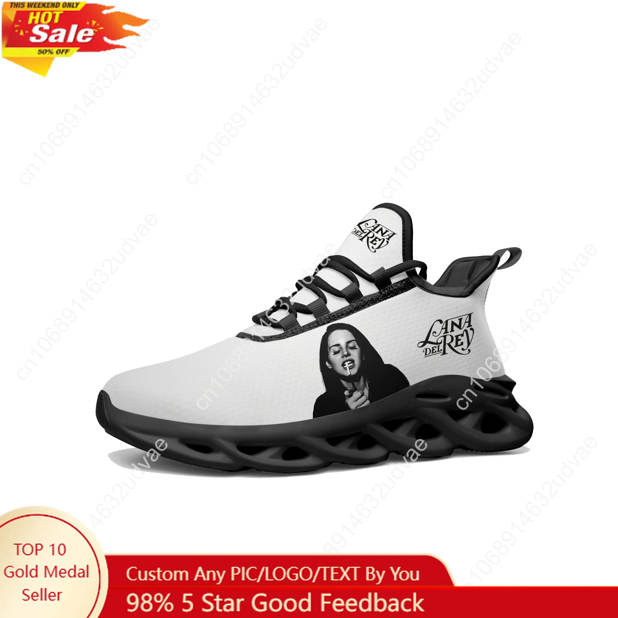 Lana Del Rey Singer Sports Sne - Mesh Sneaker Women avaliação e preço