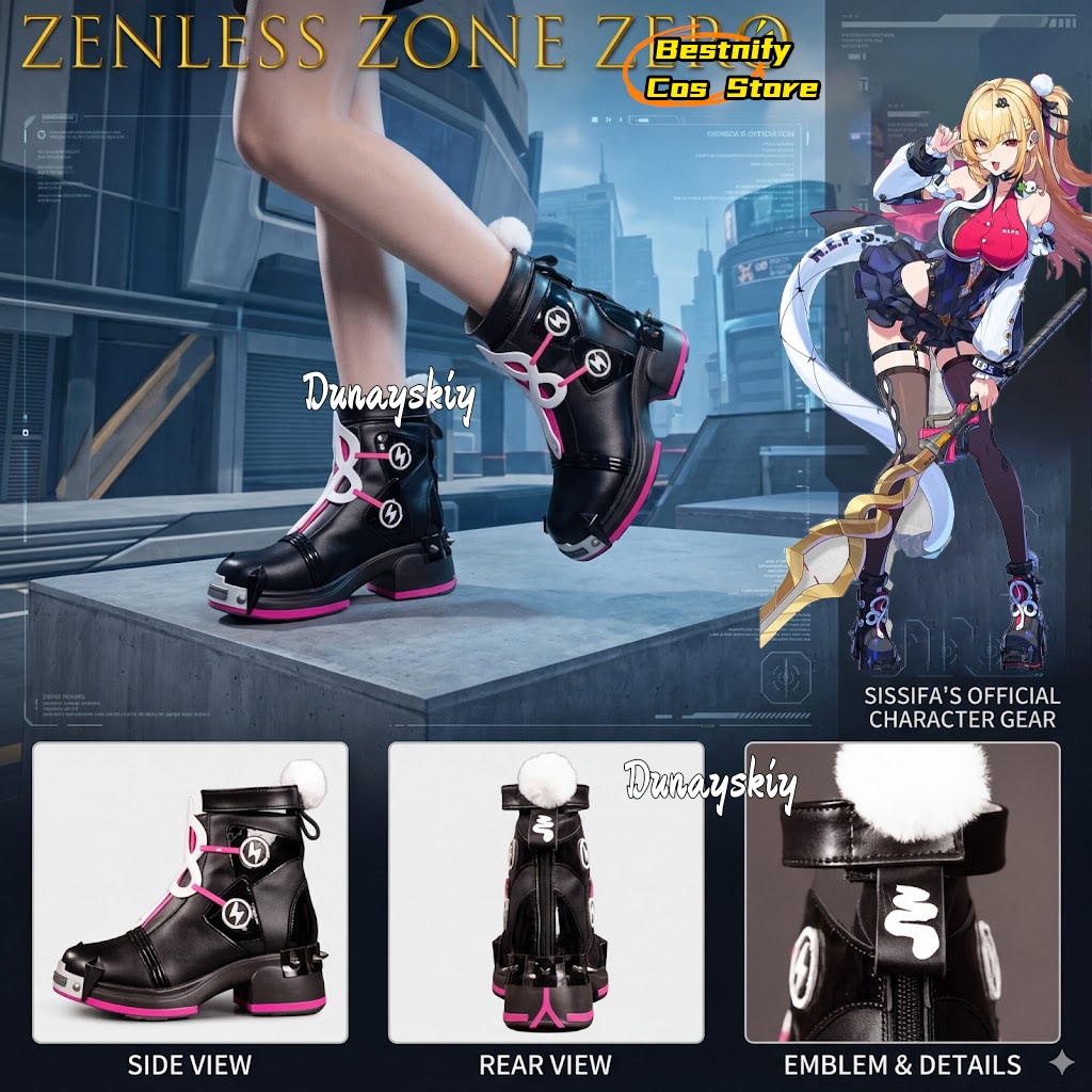 Bestnify Cos*Zenless Zone Zero - Women'S Shoes Zone avaliação e preço