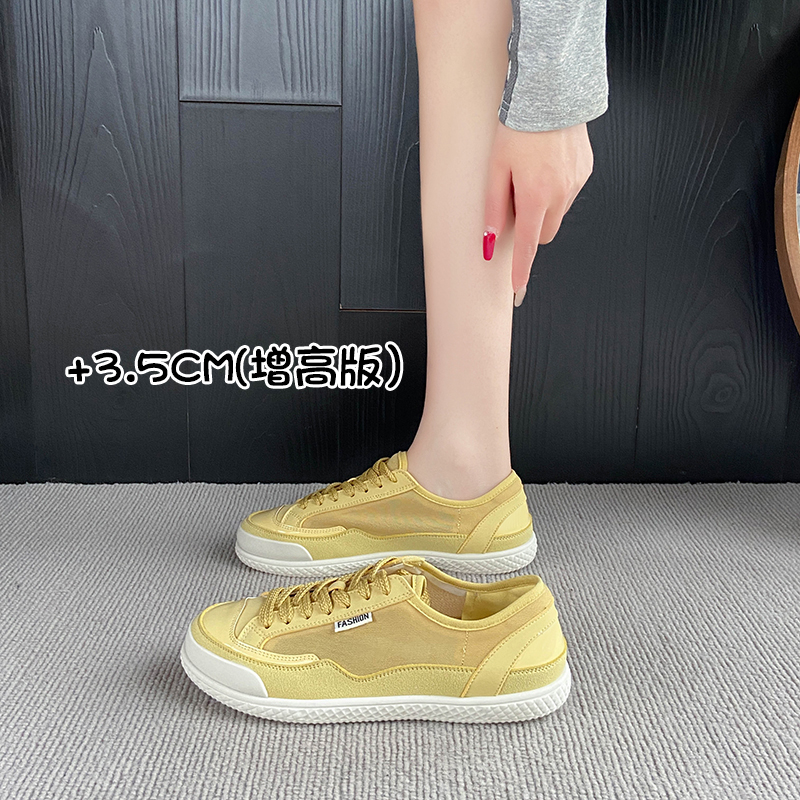 Women Casual Sneakers Low Top  - Women'S Shoes Yellow avaliação e preço